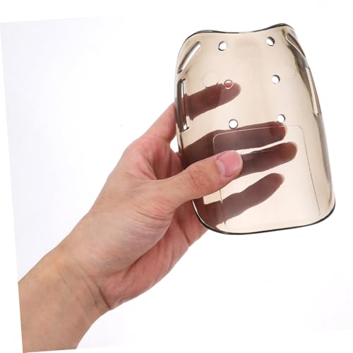 Lurrose 6 Stück Schuhe Spitzschutz Stiefel Anti Verschleiß Fußpflaster Schuhschutz Mittelfußschutz Mittelfußschuhschutz Zehenloch Schuhschutz Stiefel Zehenschutz Hellbraun Abs von Lurrose