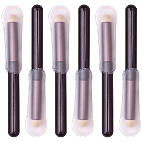 Lurrose 6-Teiliger Lippenpinsel Lippenwischpinsel Mit Wiederverwendbarer Lippen-Make-Up-Mischapplikatorbürste Für Damen-Make-Up von Lurrose