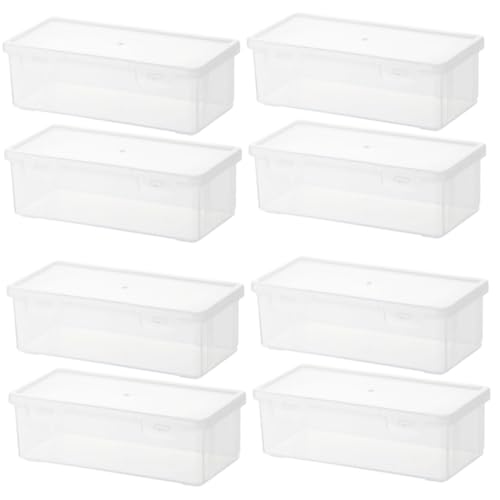 Lurrose Kunststoffbehälter 8 STK Aufbewahrungsbox Für Schreibwaren Mäppchen Schreibpapier Pin-Box Kind Marker Manager Plastik Schreibwaren-Organizer von Lurrose