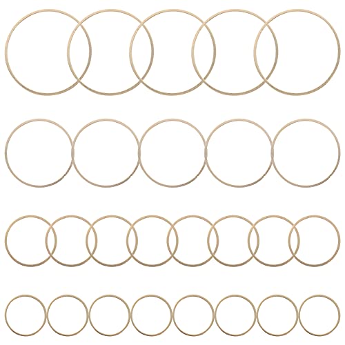 Lurrose 80st Kupfer Ohrringe Armband Aus Sterlingsilber Kette Runde Ohrringrückseiten Tablett-anhänger Abs Reize Charme Einfassungen Für Schmuckherstellungsanhänger Nasenring Reifen Golden von Lurrose