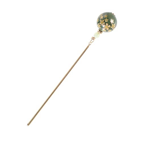 Lurrose Antike Haarnadel Haarschmuck Für Damen Haarspangen Aus Metall Für Damen Haarspangen Für Damen Lollipop-haarstäbchen Haarstäbchen Für Brötchen Legierung Stift Kostüm Fräulein von Lurrose