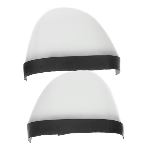 Lurrose Arbeitsstiefel Zehenschutz Kunststoff Zehenschutzkappe mit Stoß und Durchstichschutz für Männer und Frauen Komfortabel für Lange Norm Sicherheits Schuhüberzug Robust und Langlebig von Lurrose