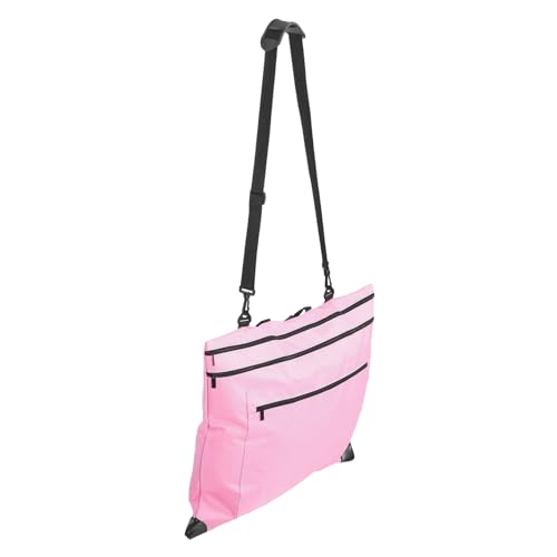 Lurrose Werkzeugkasten Aufbewahrungstasche Für Pinnwand Malwerkzeugtasche Künstler-Tragetasche Kunst-zeichenbrettträger Kunstbedarfstasche Malbretttasche Portfolio 600d Rosa Wasserdicht von Lurrose