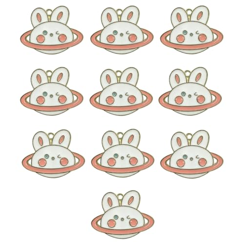 Lurrose Cartoon-design 10 Stück Legierung Schmuckanhänger Glatt Zum Basteln von Lurrose