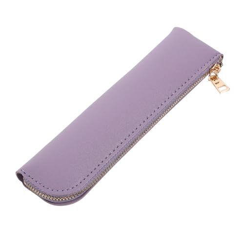 Lurrose Modisches Federmäppchen Aus Pu-Leder Mit Reißverschluss Für Erwachsene Multifunktionale Stiftetasche von Lurrose