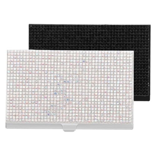 Lurrose 2stücke Visitenkartenhalter Aus Metall Für Schreibtisch Kartenbox Aus Aluminiumlegierung Visitenkartenhalter Metall Display Kreditkartenhalter Für Männer Visitenkartenbox Mit von Lurrose