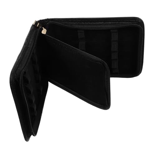 Lurrose Vintage Pu Stiftetui Für Füllfederhalter Praktische Schreibutensilien Aufbewahrungsbox Mit Edlem Design Für Büro von Lurrose