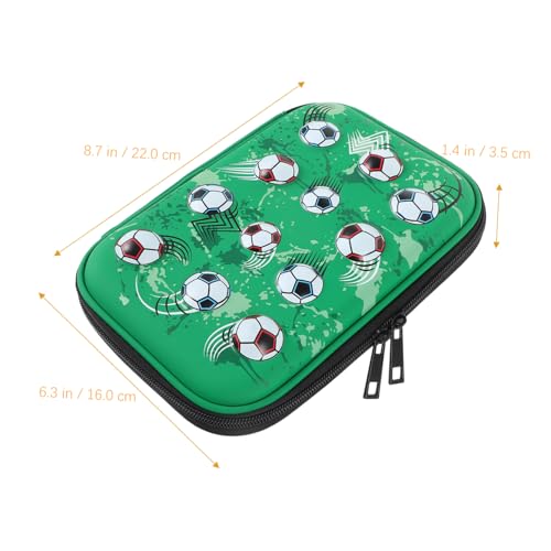 Lurrose Federmäppchen mit Reißverschluss Großes Fassungsvermögen Leichter Organizer für Schreibwaren Kompakte für Schule und Reise Buntes Design Vielseitiges Stifteetui für Jugendliche von Lurrose