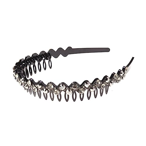 Lurrose Strass-stirnband Haarbänder Für Damenhaar Mädchen Stirnband Mädchen Stirnbänder Haarschmuck Für Damen Haarschmuck Für Frauen Kopfbedeckung Fräulein Europäisch Und Amerikanisch von Lurrose