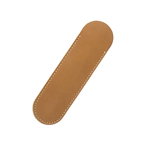 Lurrose Stiftehalter Aus Leder Stiftetasche Für Tintenroller Und Füllfederhalter Handgefertigt in Kamelfarbe Klein Und Praktisch Für Business Und Freizeit von Lurrose