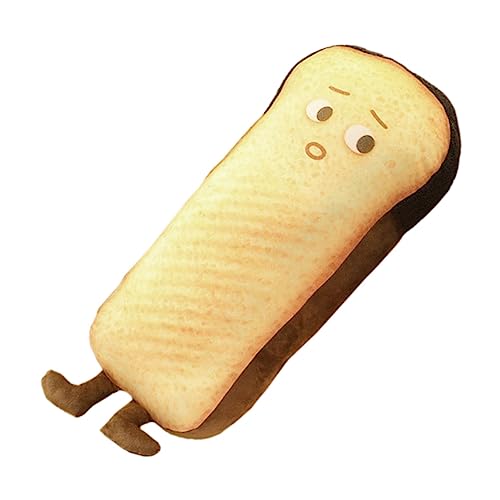 Lurrose Kreatives Cartoon Bleistiftetui Toast Niedlicher Federmäppchen Für Großes Bleistiftbeutel Mit Einzigartigem Design Schul Und Schreibwarenzubehör von Lurrose
