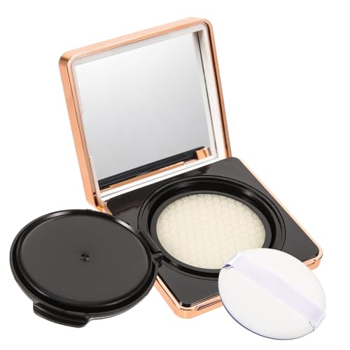 Lurrose Luftkissen Leerer Karton Foundation-puff Make-up-pulverbehälter Leeres Kissen-kompaktgehäuse Make-up-foundation-etui Bb-creme-behälter Weiß Plastik Reisen Leere Flasche Make-up-box von Lurrose