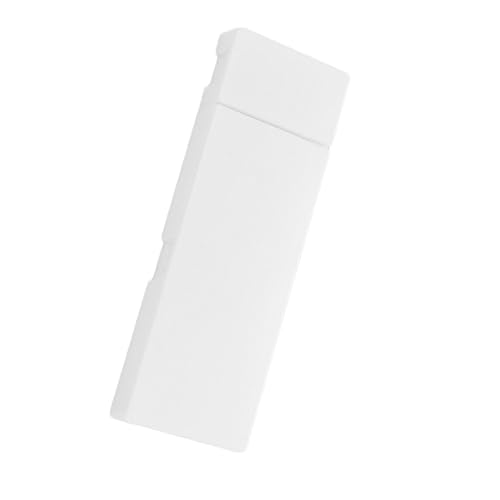 Lurrose Mäppchen große federtasche stifteetui groß stifttaschenlampe Transparente Stiftebox stylofon Pencil Box Stiftehalter Pencil Holder federmappe durchsichtig schreibwaren Weiß von Lurrose