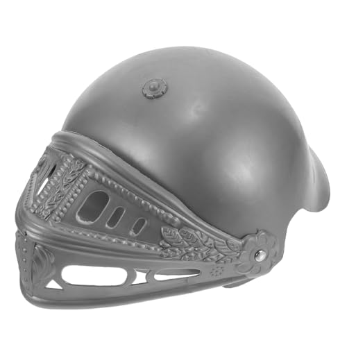 Lurrose Mittelalterlicher Römerhelm für Robuste Cosplay Zubehör für Partykostüme und Mottopartys Sicher und Langlebig Fördert Kreative Fähigkeiten und Hand Auge Koordination von Lurrose