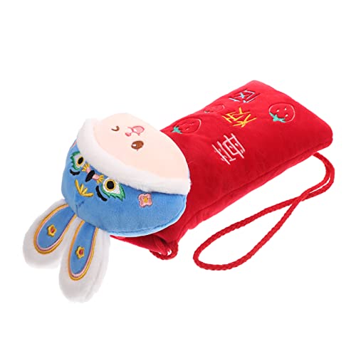 Lurrose Neujahr Plüsch Umhängetasche Kaninchen Geldbörse Umschlag Für Für Neujahr Und Besondere Anlässe von Lurrose