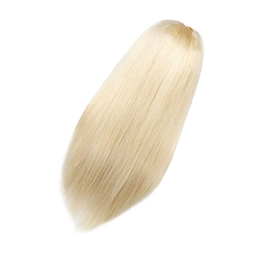 Lurrose Perücke Kopfbedeckung Kostenlose Perücke Gerade Blonde Perücke Blonde Perücke Spitze Vorne Hitzebeständige Blonde Perücke Damen Perücken Haar Hochtemperaturdraht Kleidung Fräulein von Lurrose