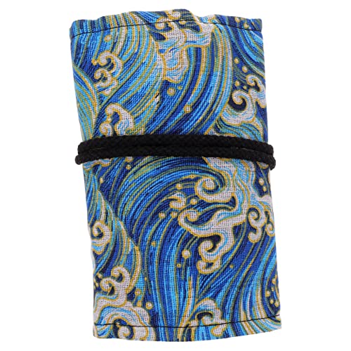 Lurrose Rollen Bleistiftrolle Etui Technik Bleistifte Farbiger Bleistiftkoffer Netzbeutel Klein Klares Federmäppchen Übersichtliche Brieftasche Minis Büro Pro Blue Bettwäsche Aus Baumwolle von Lurrose