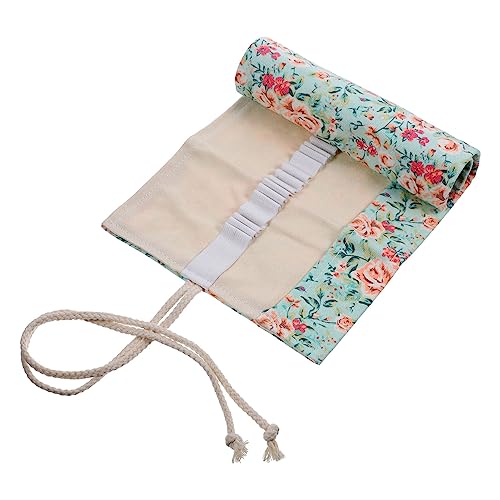 Lurrose Rollmäppchen Für Stifte Großem Fassungsvermögen Zum Aufrollen Zur Aufbewahrung Von Bleistiften Und Buntstiften Leicht Zu Tragen Für Kunststudenten Und Schreibutensilien von Lurrose