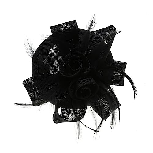 Lurrose Schleife Für Haare Aus Leinenimitat Kopfschmuck Für Damen Und Mädchen Haaraccessoire Zum Befestigen Im Haar Stirnband Süß Und Elegant Für Hochzeit Oder Alltag von Lurrose