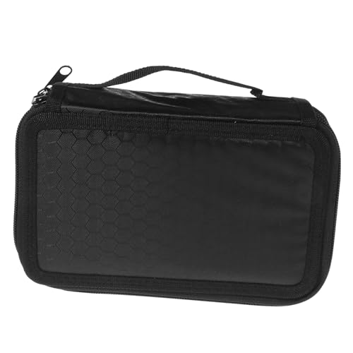 Lurrose Federmäppchen Mit Reißverschluss Aus Großes Fassungsvermögen Für Bleistifte Kugelschreiber Marker Und Zeichenstifte Aufbewahrungstasche Für Schreibwaren von Lurrose