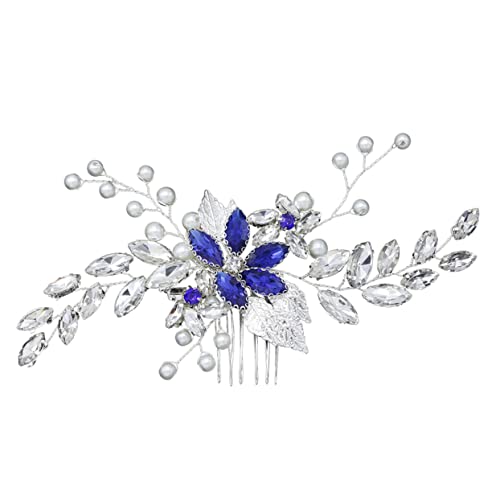 Lurrose 2st Hochzeitskopfschmuck Für Die Braut Accessoires Für Damen Perle Seitenkamm Strass Haar Cobm Perlenhaarnadel Accessoires Für Hochzeitskleider Diashow Bankett Haare Kämmen von Lurrose