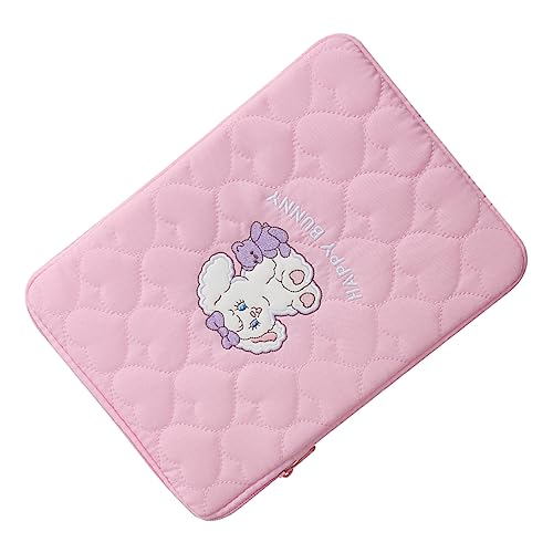 Lurrose Tablet-tasche Laptoptaschen Für Damen Süße Laptoptasche Tragbar Beutel Schützend Multifunktions-tablet-hülle Studenten-laptop Einfach Tablet-tragetasche Tablet-tasche Stoff Rosa von Lurrose