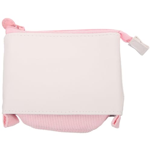 Lurrose Teleskop-Stifttaschen Stifthalter Schreibwaren-Etui Aufstellbar Ausziehbare Schreibwaren-Tasche Make-Up Kosmetik Pinseltaschen Büro-Organizer-Box Für Zuhause Klassenzimmer Rosa von Lurrose