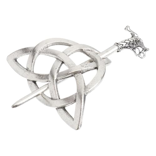 Lurrose Vintage keltische Knoten Krone Haarnadeln Legierung Haarspangen Haarspange Stick Zubehör für Frauen Mädchen von Lurrose