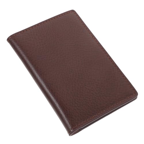 Lurrose Visitenkartenetui Für Herren Visitenkartenetui Aus Leder Doppelseitige Karten-Organizer-Taschen Für Unterwegs von Lurrose