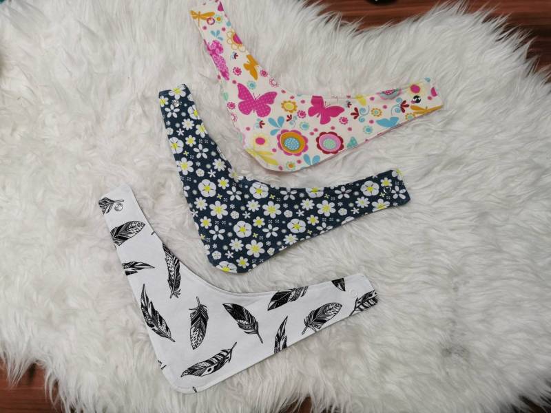 Halstuch - Babytuch Spucktuch Wendehalstuch 0M-2J von LusAllerleiLaden