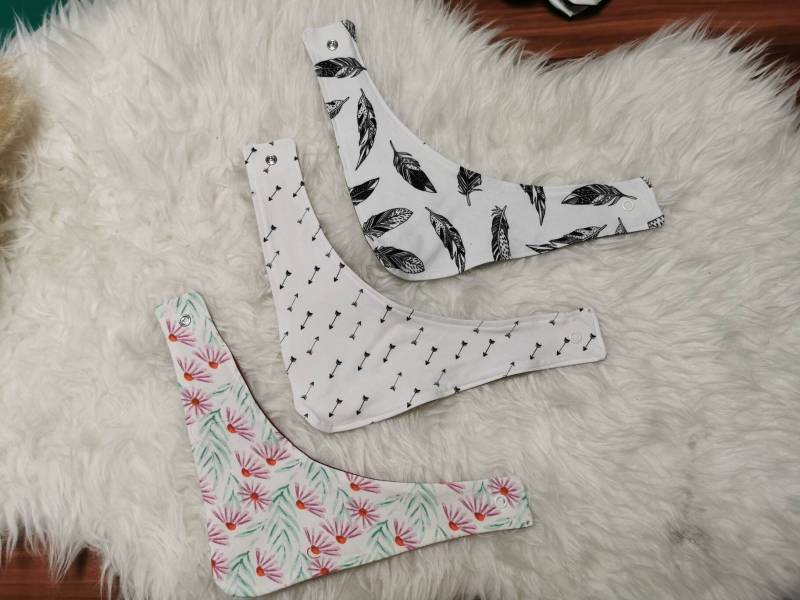 Halstuch - Babytuch Spucktuch Wendehalstuch 0M-2J von LusAllerleiLaden