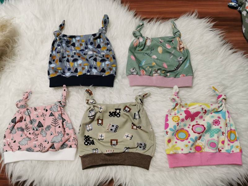 Knotenmütze Für Babies - Verschiedene Designs Gr. 86/92 Mädchen -Jungen Knotenmütze Für Babies - Verschiedene Designs Gr. 86/92 Mädchen -Jungen von LusAllerleiLaden