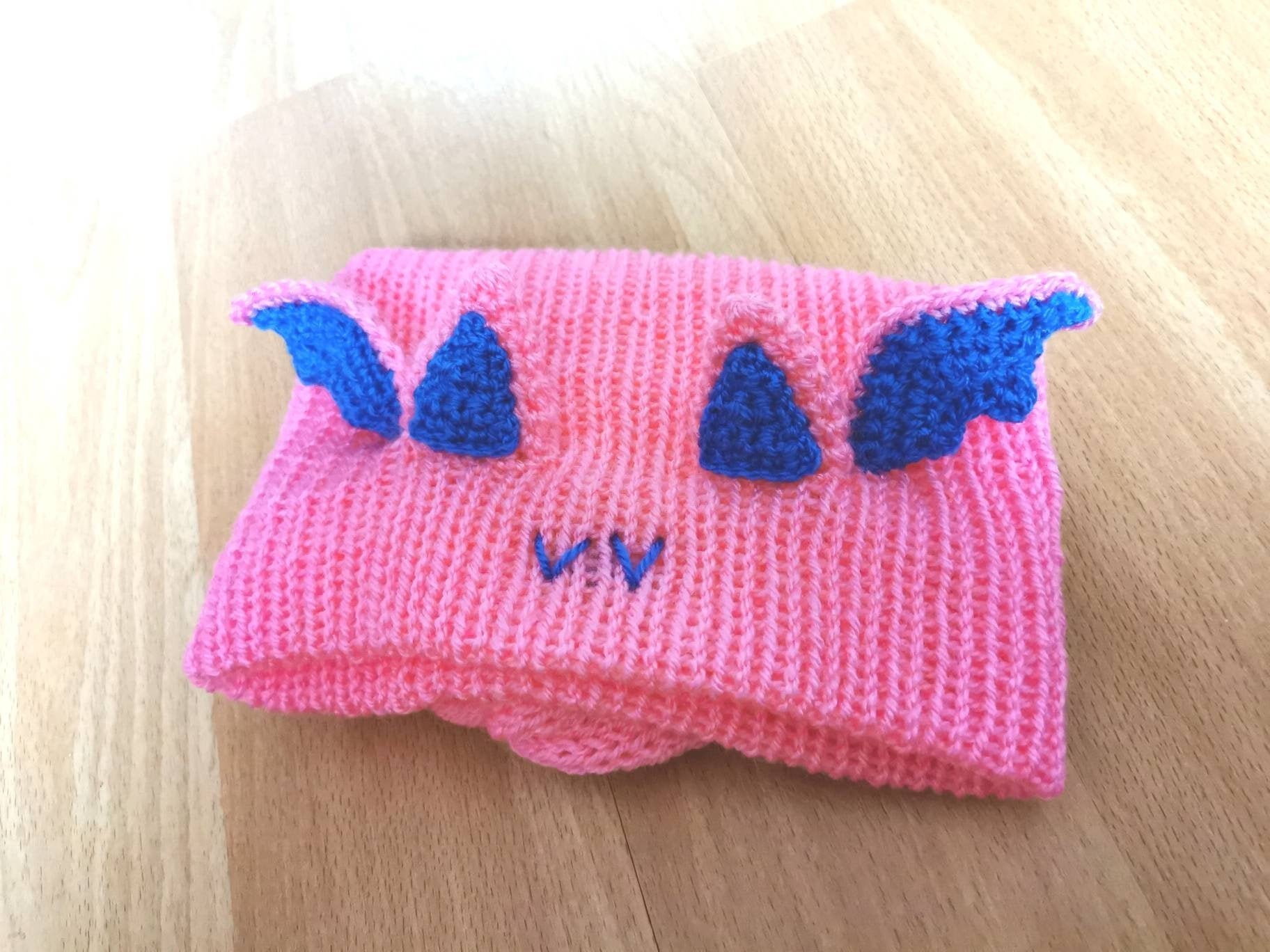 Fledermaus Mütze, Pastel Goth, Gothik Beanie Fledermaus Mütze, Pastel Goth, Gothik Beanie von LusAmigurumi