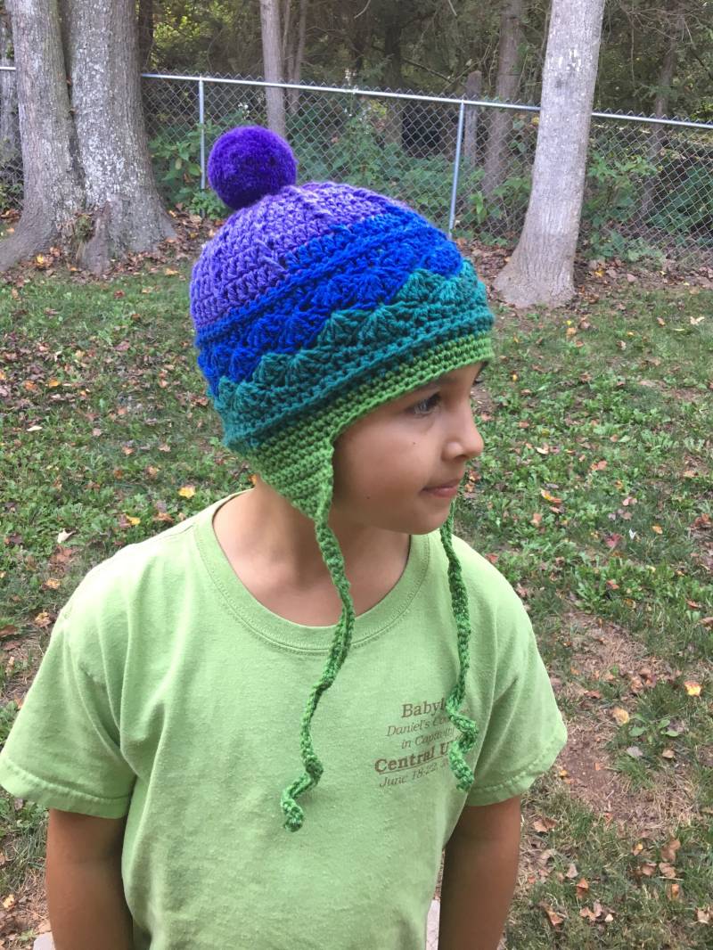 Gemischt-stich Earflap Beanie Gemischt-stich Earflap Beanie von LusLoft