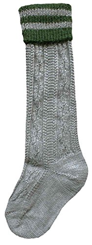 Lusana Trachtensocken Kinder L320R-0319 grau-grün - 27-30 Lusana Trachtensocken Kinder L320R-0319 grau-grün - 27-30 von Lusana