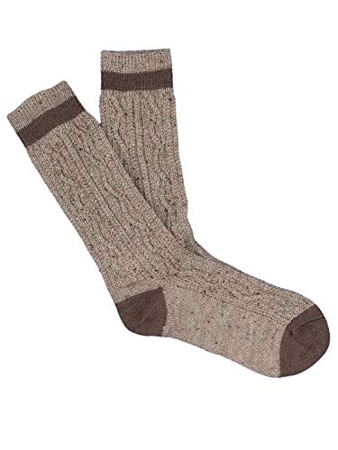 Lusana Trachtensocken L5698T braun braun 211-42/43 von Lusana