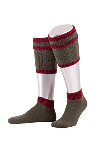 Loferl - L479 - anthrazit/mittelgrau, jägergrün/burgund Loferl - L479 - anthrazit/mittelgrau, jägergrün/burgund von Lusana