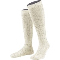 Lusana Kniestrump in melierter Optik in 43 von Lusana