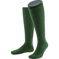 Lusana Kurzhosenstrumpf mit Zopfmuster in 47 von Lusana