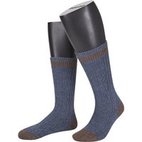 Lusana Schoppersocken aus Woll-Mix von Lusana