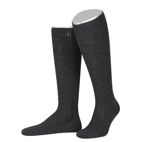 Lusana Trachtenkniestrümpfe mit Merino-Schurwolle für Herren & Damen | Kniestrümpfe Trachten mit 6 Zöpfen und verstärkter Ferse und Spitze | Anthrazit | Größe 40-41 | Qualität aus Deutschland Lusana Trachtenkniestrümpfe mit Merino-Schurwolle für Herren & Damen | Kniestrümpfe Trachten mit 6 Zöpfen und verstärkter Ferse und Spitze | Anthrazit | Größe 40-41 | Qualität aus Deutschland von Lusana