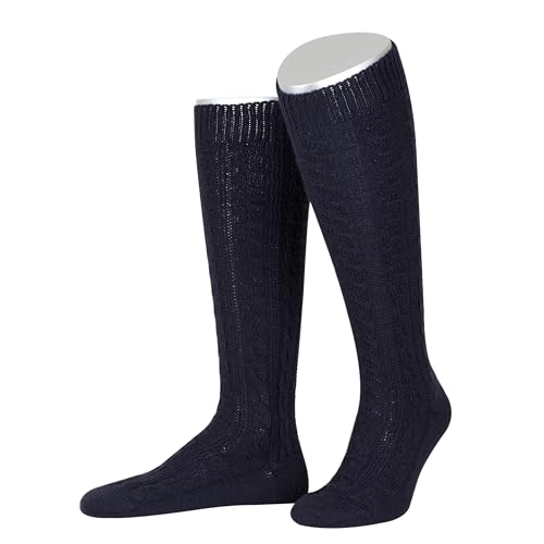 Lusana Trachtenkniestrümpfe mit Merino-Schurwolle für Herren & Damen | Kniestrümpfe Trachten mit 6 Zöpfen und verstärkter Ferse und Spitze | Marine | Größe 40-41 | Qualität aus Deutschland Lusana Trachtenkniestrümpfe mit Merino-Schurwolle für Herren & Damen | Kniestrümpfe Trachten mit 6 Zöpfen und verstärkter Ferse und Spitze | Marine | Größe 40-41 | Qualität aus Deutschland von Lusana