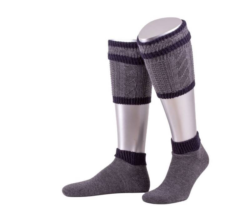 Lusana Trachtensocken 2-teiliges Loferl-Set - d.graun/marine von Lusana