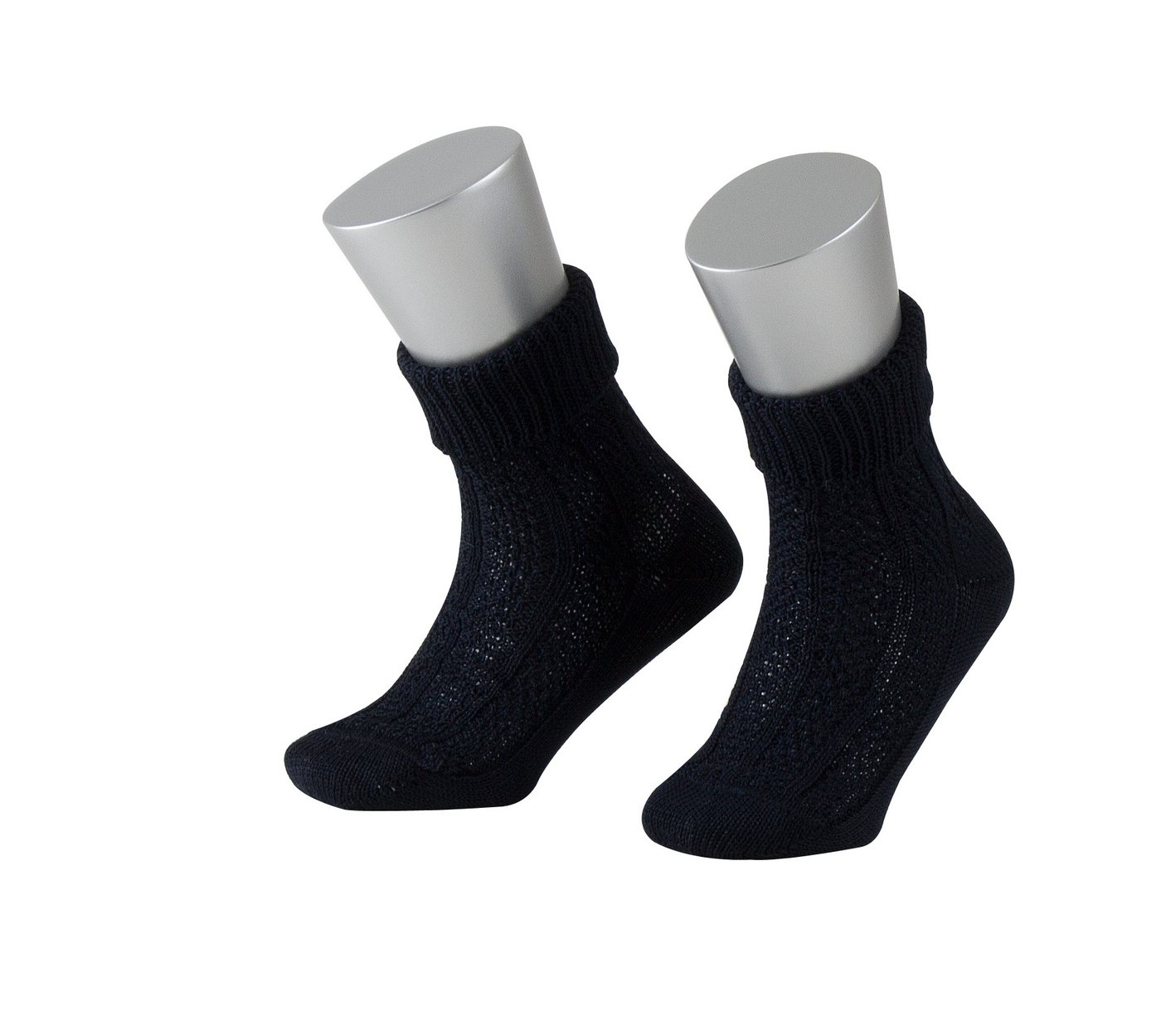 Lusana Trachtensocken L1649 Kinder-Umschlagsocken mit traditionellem Allgäuer-Muster von Lusana