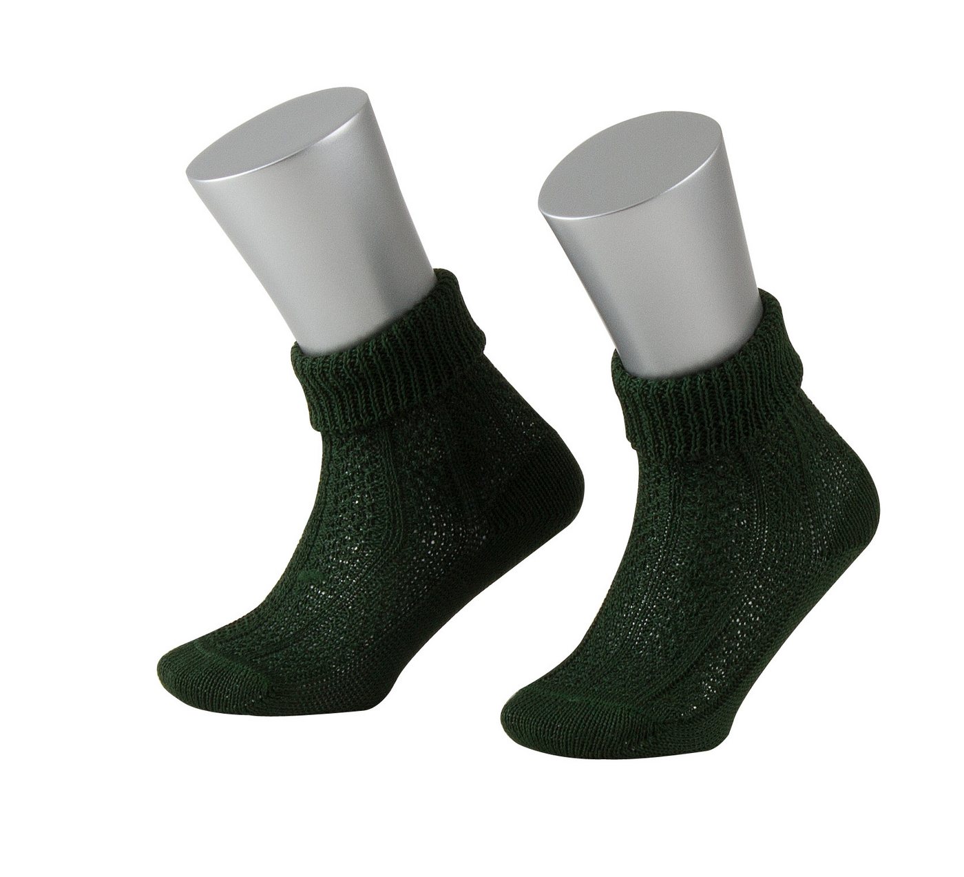 Lusana Trachtensocken L1649 Kinder-Umschlagsocken mit traditionellem Allgäuer-Muster von Lusana