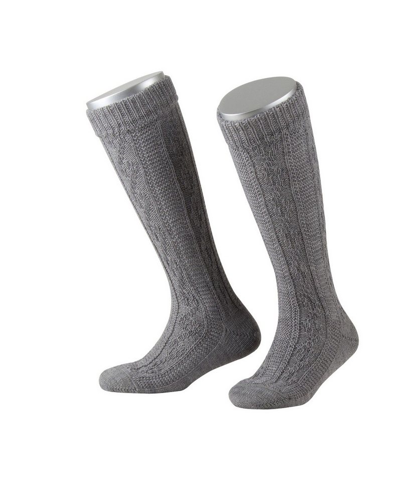 Lusana Trachtensocken L320G Kinder-Kurzhosenstrümpfe von Lusana