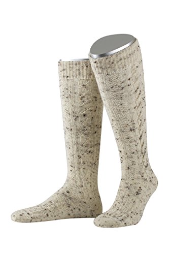 Trachten Kniestrümpfe - L8995T - naturmeliert, nußmeliert, Größe 42/43 Trachten Kniestrümpfe - L8995T - naturmeliert, nußmeliert, Größe 42/43 von Lusana