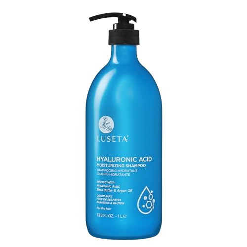 L Luseta Feuchtigkeitsspendender Conditioner mit Hyaluronsäure von Luseta für trockenes und geschädigtes Haar, Shampoo und Conditioner ohne Sulfate für Frauen, mit Avocad-Infusion, 33,8 Unzen (Packung L Luseta Feuchtigkeitsspendender Conditioner mit Hyaluronsäure von Luseta für trockenes und geschädigtes Haar, Shampoo und Conditioner ohne Sulfate für Frauen, mit Avocad-Infusion, 33,8 Unzen (Packung von Luseta