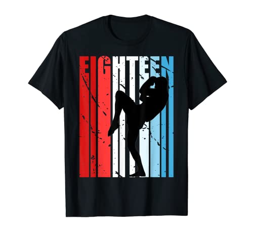 Herren Kickbox für Jungen zum 18. Geburtstag, Rot T-Shirt Herren Kickbox für Jungen zum 18. Geburtstag, Rot T-Shirt von Lush Kickboxing
