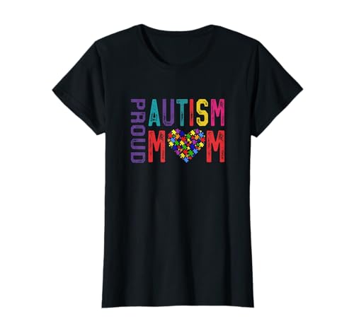 Stolzer Autismus Mama Mama Bewusstsein Mama Mama Damen T-Shirt von Lush ThingsOK